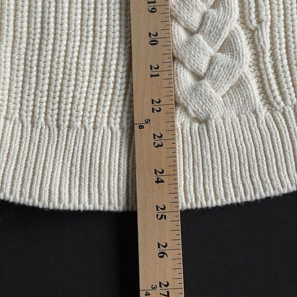 Haven Well Within Cable Knit Sweater Womens Extra Large XL Cream Chunky Winter - Picture 10 of 10